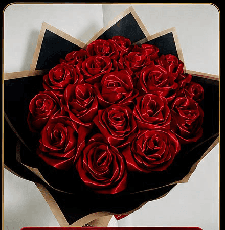 Rose Bouquet — Without Glitter